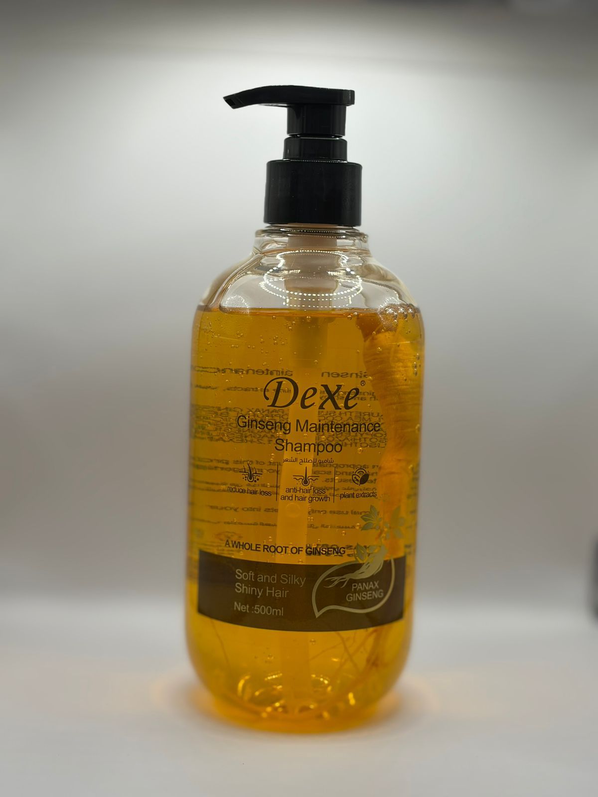 شامبو بخلاصة نبتة الجنيسيج اليابانية الاصلية